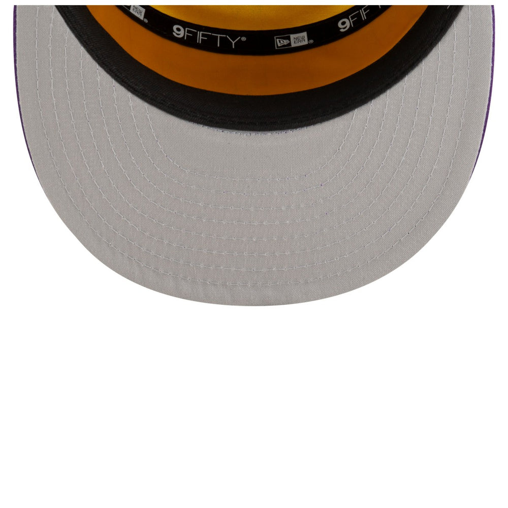 NBA Los Angeles Lakers 2025 NBA Tip Off Split Panel 9FIFTY Snapback Hat
