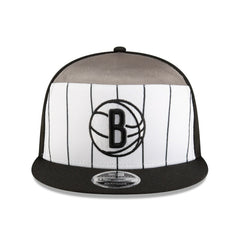 NBA Brooklyn Nets 2025 NBA Tip Off Split Panel 9FIFTY Snapback Hat