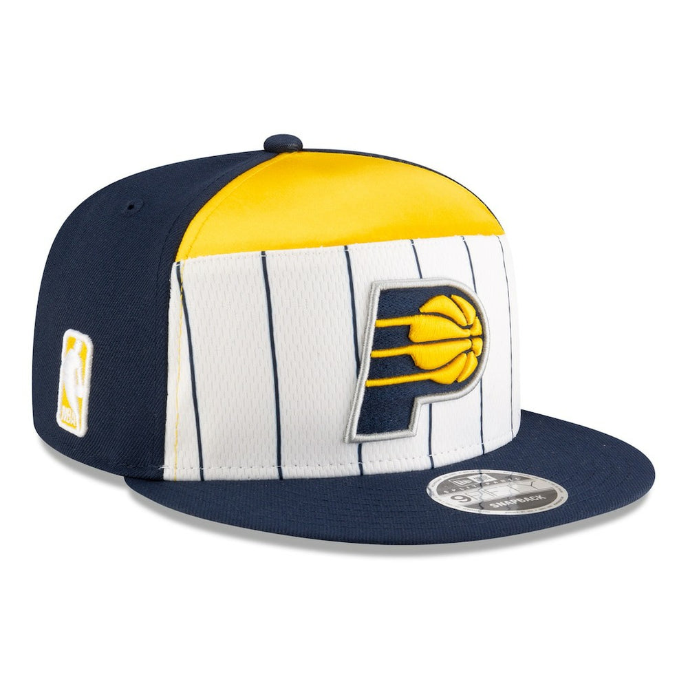 NBA Indiana Pacers 2025 NBA Tip Off Split Panel 9FIFTY Snapback Hat