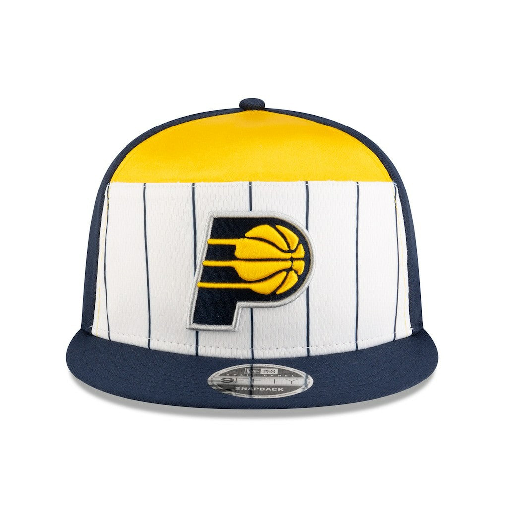 NBA Indiana Pacers 2025 NBA Tip Off Split Panel 9FIFTY Snapback Hat