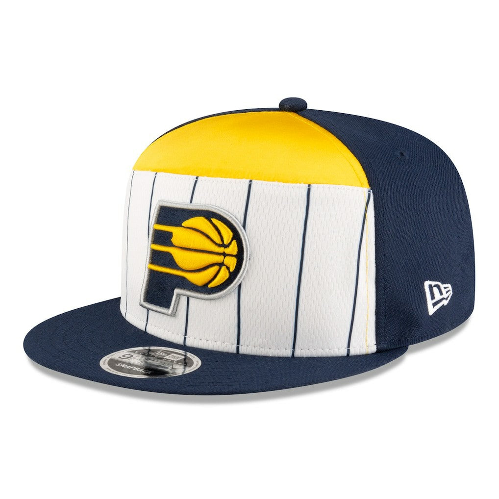 NBA Indiana Pacers 2025 NBA Tip Off Split Panel 9FIFTY Snapback Hat