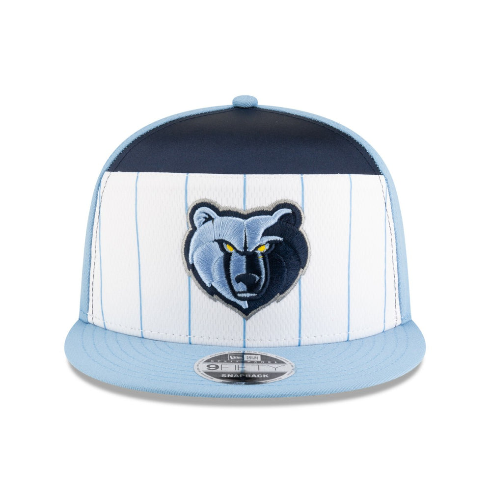 NBA Memphis Grizzlies 2025 NBA Tip Off Split Panel 9FIFTY Snapback Hat