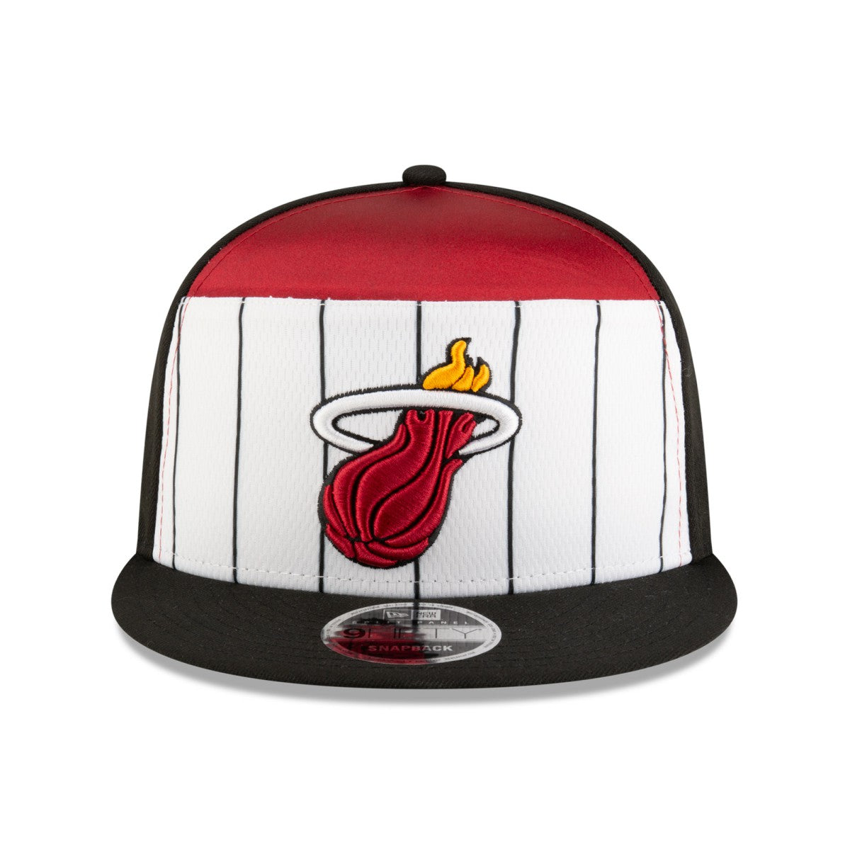 NBA Miami Heat 2025 NBA Tip Off Split Panel 9FIFTY Snapback Hat