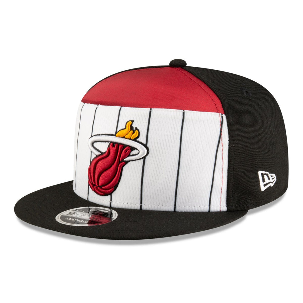 NBA Miami Heat 2025 NBA Tip Off Split Panel 9FIFTY Snapback Hat