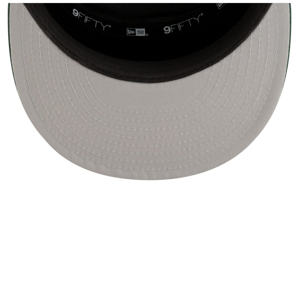 NBA Milwaukee Bucks 2025 NBA Tip Off Split Panel 9FIFTY Snapback Hat