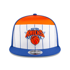 NBA New York Knicks 2025 NBA Tip Off Split Panel 9FIFTY Snapback Hat
