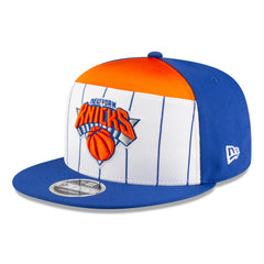 NBA New York Knicks 2025 NBA Tip Off Split Panel 9FIFTY Snapback Hat