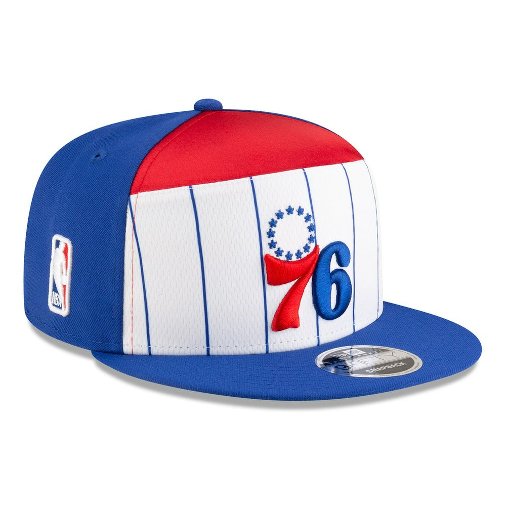 NBA Philadelphia 76ers 2025 NBA Tip Off Split Panel 9FIFTY Snapback Hat