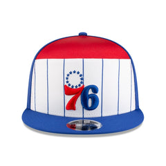 NBA Philadelphia 76ers 2025 NBA Tip Off Split Panel 9FIFTY Snapback Hat