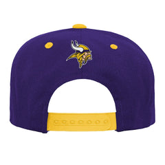 Outerstuff Youth Team Gradient Deadstock Snapback Hat - Minnesota Vikings