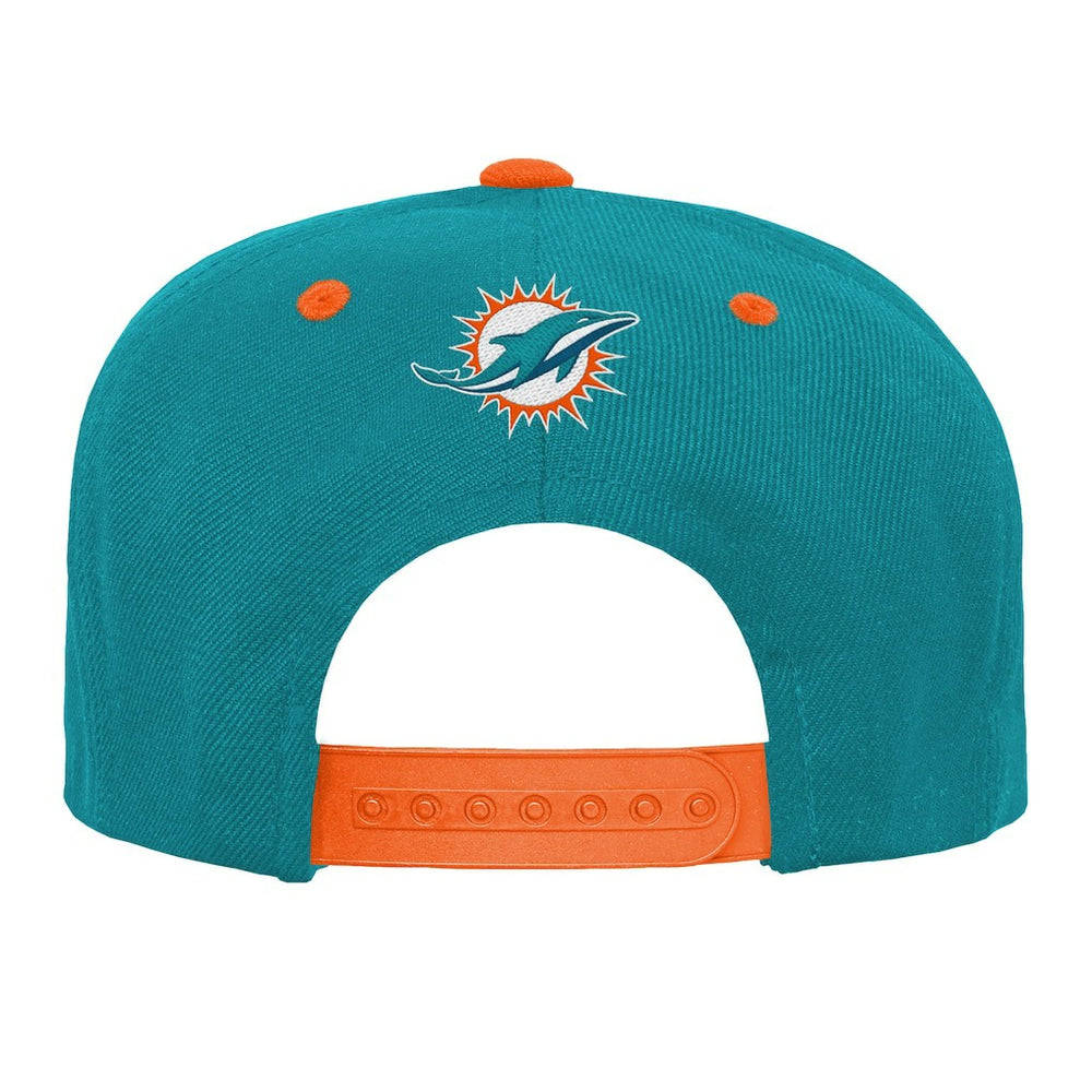 Outerstuff Youth Team Gradient Deadstock Snapback Hat - Miami Dolphins