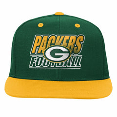 Outerstuff Youth Team Gradient Deadstock Snapback Hat - Green Bay Packers