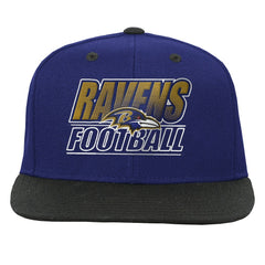 Outerstuff Youth Team Gradient Deadstock Snapback Hat - Baltimore Ravens