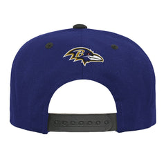 Outerstuff Youth Team Gradient Deadstock Snapback Hat - Baltimore Ravens