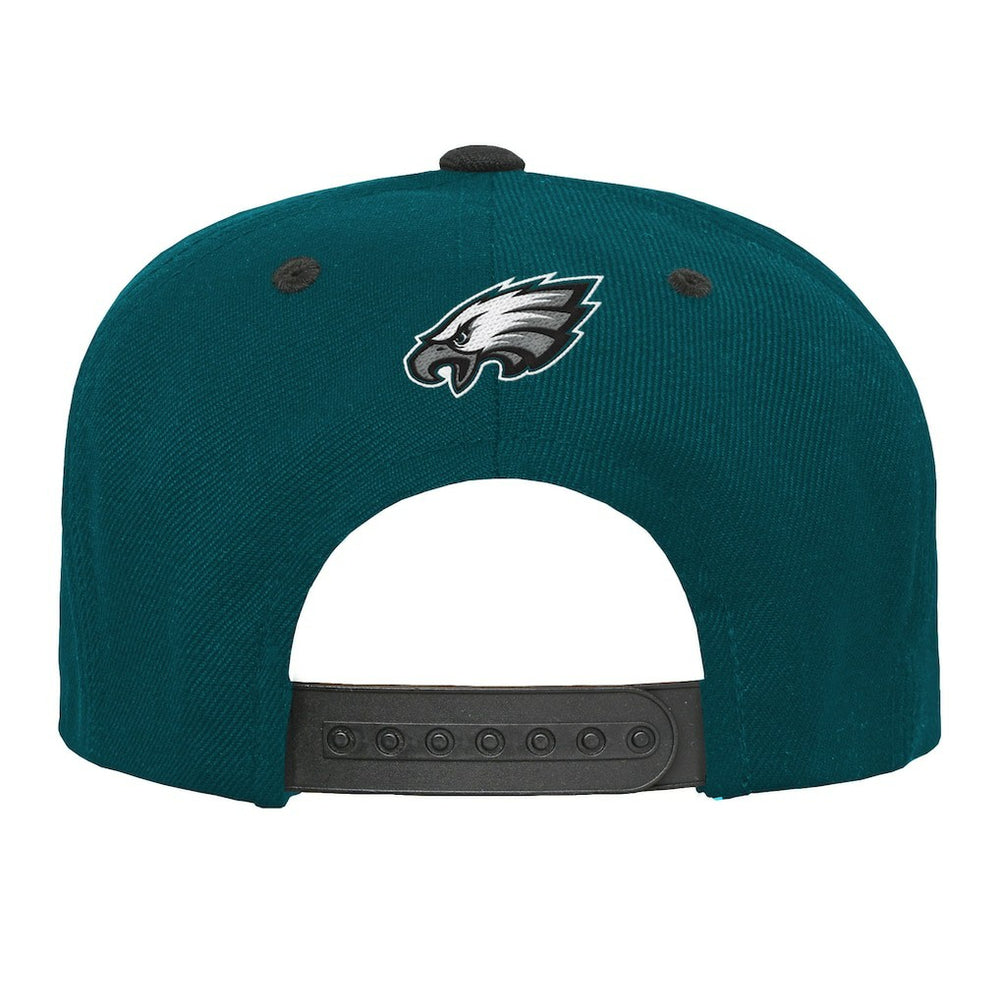 Outerstuff Youth Team Gradient Deadstock Snapback Hat - Philadelphia Eagles