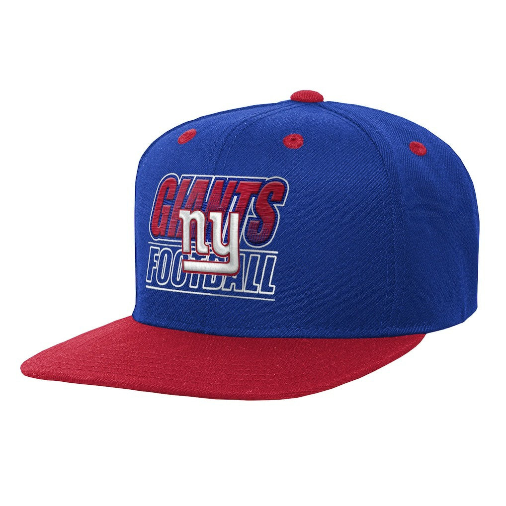 Outerstuff Youth Team Gradient Deadstock Snapback Hat - New York Giants