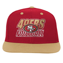 Outerstuff Youth Team Gradient Deadstock Snapback Hat - San Francisco 49ers