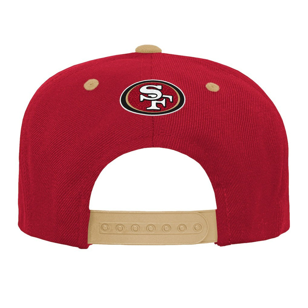 Outerstuff Youth Team Gradient Deadstock Snapback Hat - San Francisco 49ers