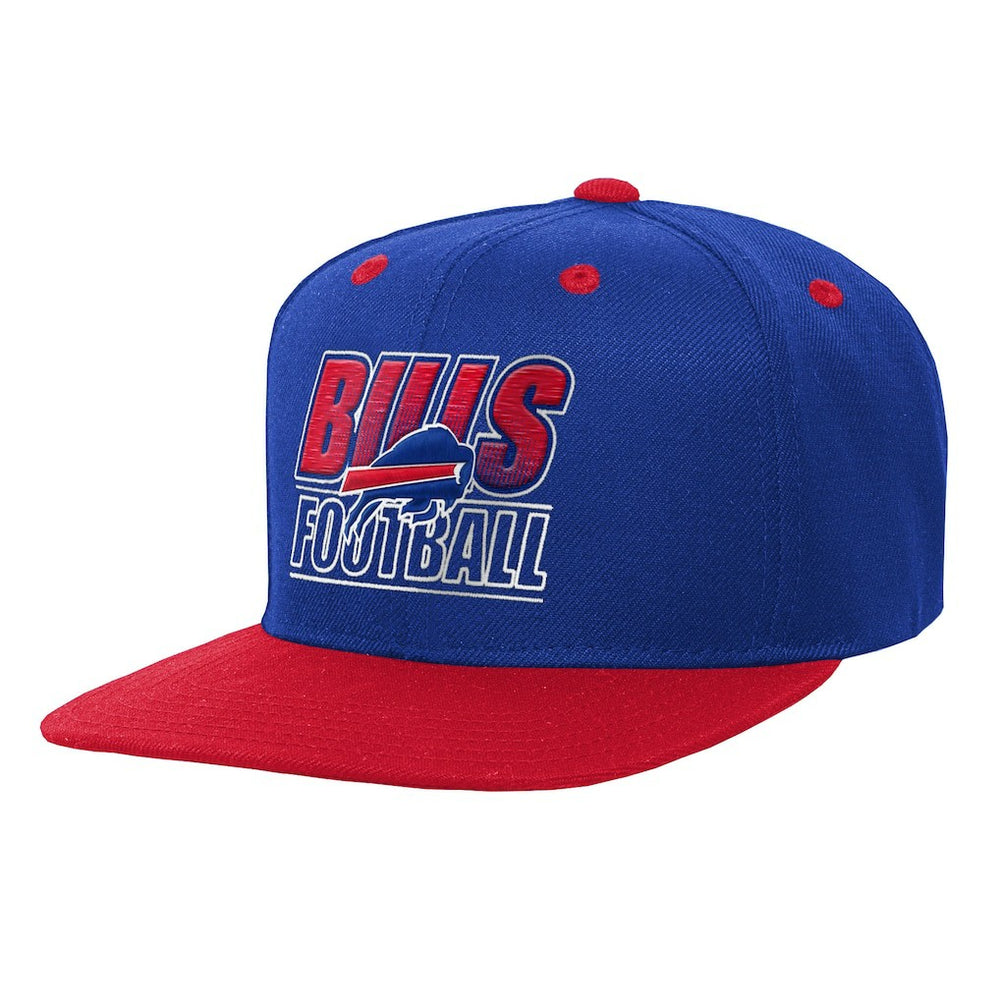 Outerstuff Youth Team Gradient Deadstock Snapback Hat - Buffalo Bills