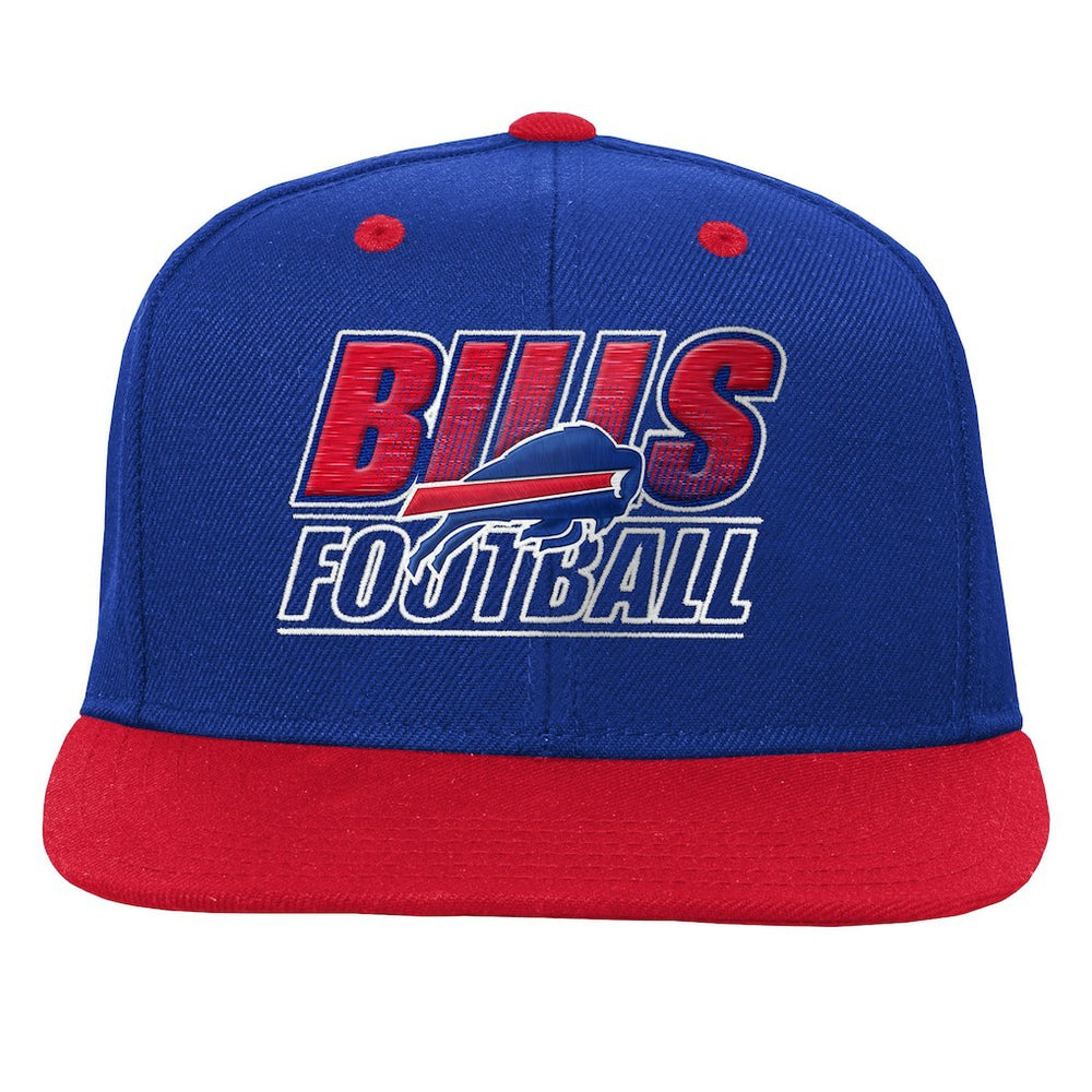 Outerstuff Youth Team Gradient Deadstock Snapback Hat - Buffalo Bills