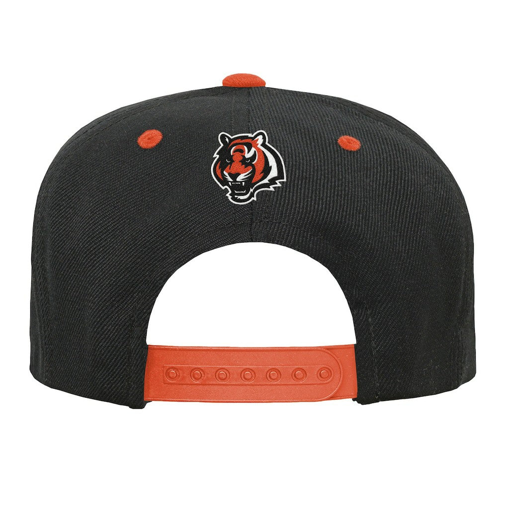 Outerstuff Youth Team Gradient Deadstock Snapback Hat - Cincinnati Bengals