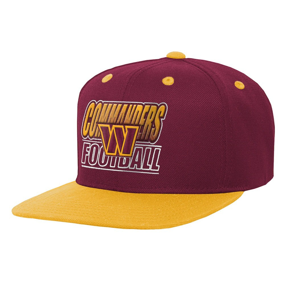 Outerstuff Youth Team Gradient Deadstock Snapback Hat - Washington Commanders