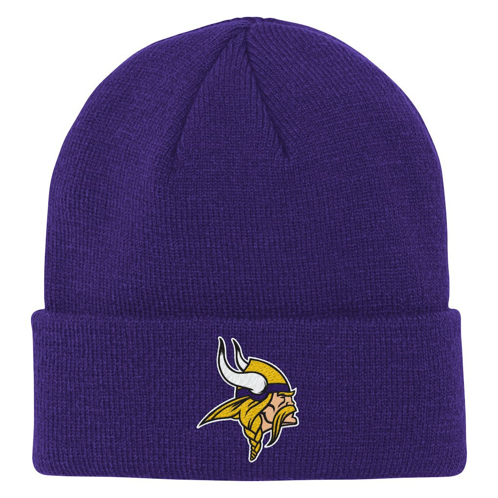 Outerstuff Youth Team Gradient Cuffed Knit Hat - Minnesota Vikings