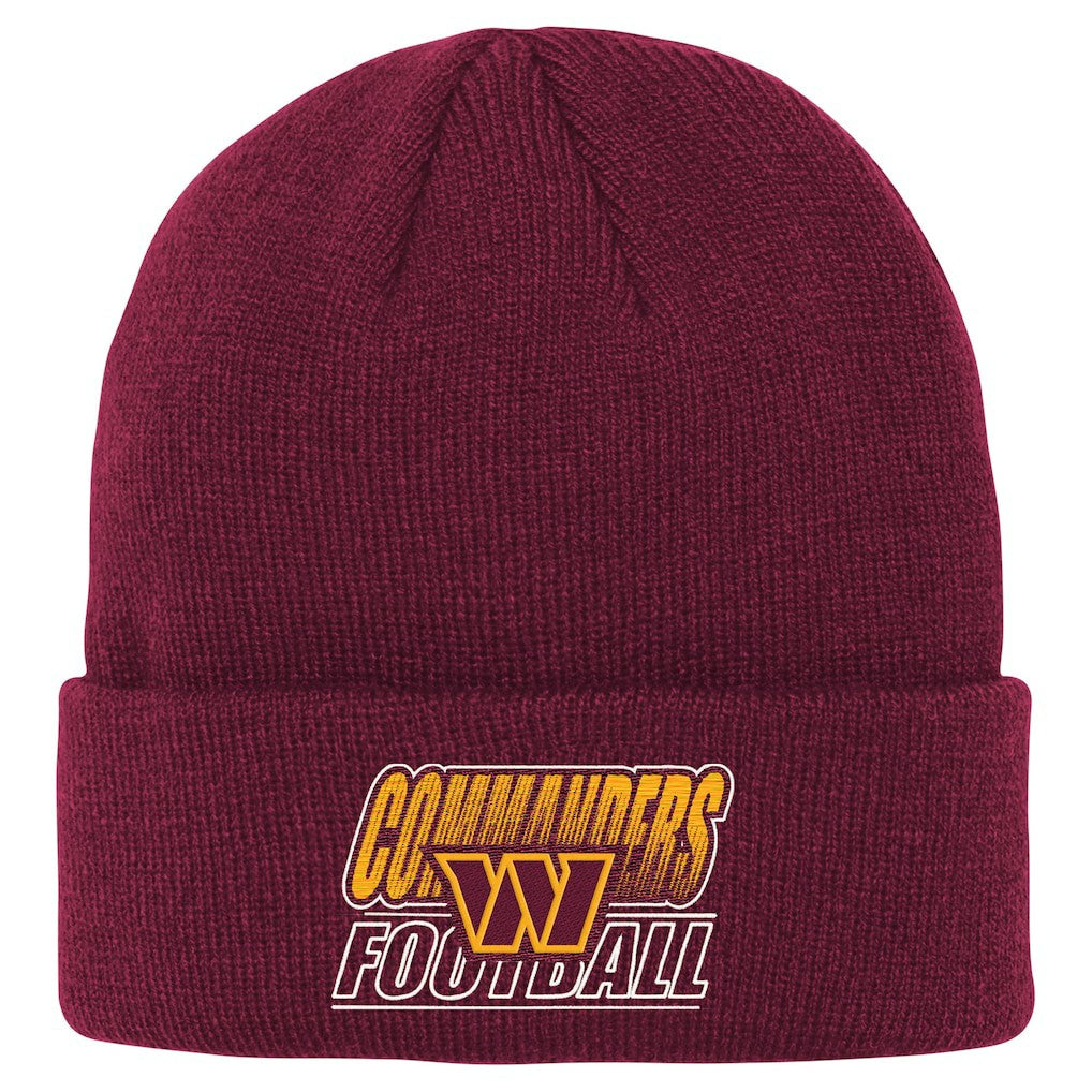Outerstuff Youth Team Gradient Cuffed Knit Hat - Washington Commanders