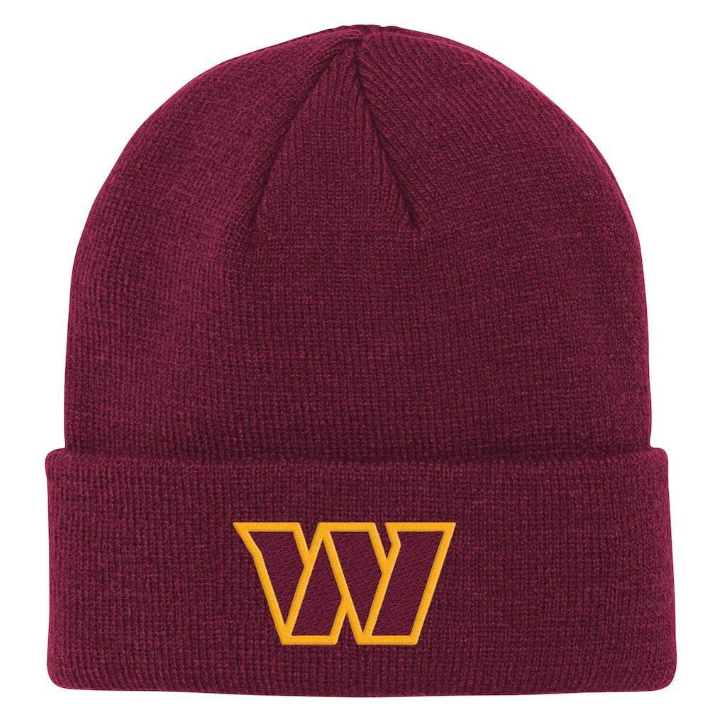 Outerstuff Youth Team Gradient Cuffed Knit Hat - Washington Commanders