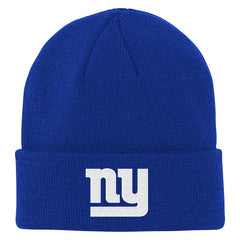 Outerstuff Youth Team Gradient Cuffed Knit Hat - New York Giants