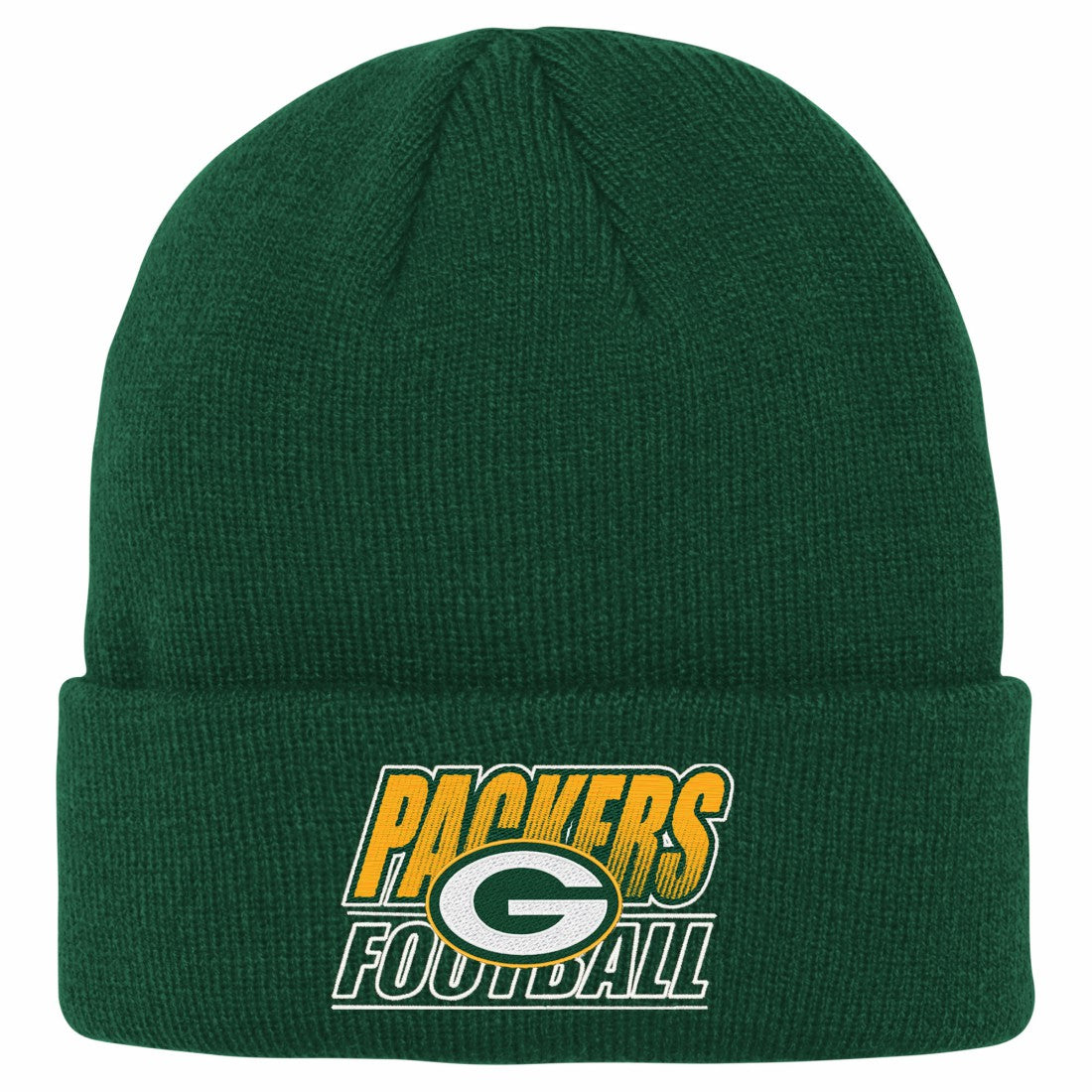 Outerstuff Youth Team Gradient Cuffed Knit Hat - Green Bay Packers