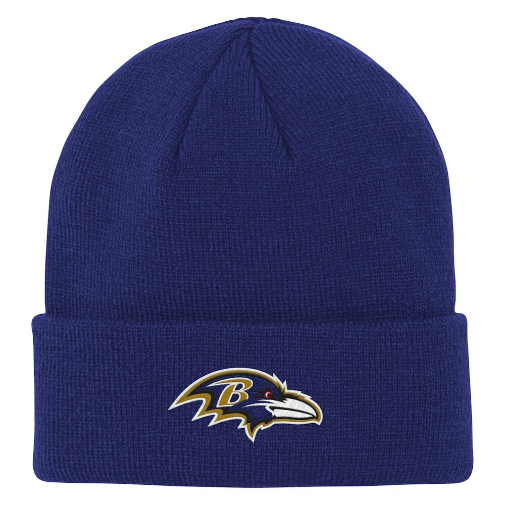 Outerstuff Youth Team Gradient Cuffed Knit Hat - Baltimore Ravens