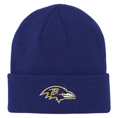 Outerstuff Youth Team Gradient Cuffed Knit Hat - Baltimore Ravens