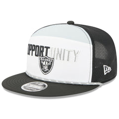 2025 Inspire Change Split Panel 9FIFTY Snapback Hat - Las Vegas Raiders