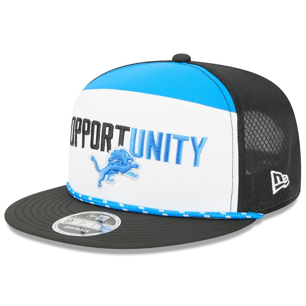2025 Inspire Change Split Panel 9FIFTY Snapback Hat - Detroit Lions