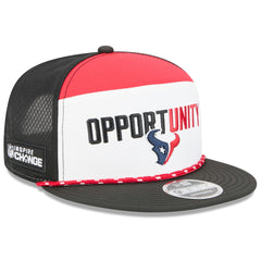 2025 Inspire Change Split Panel 9FIFTY Snapback Hat - Houston Texans