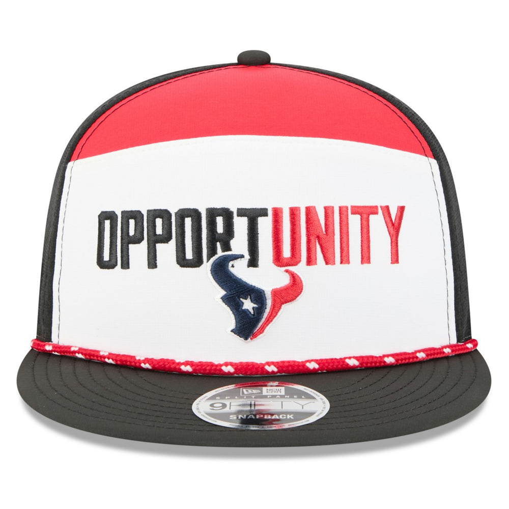 2025 Inspire Change Split Panel 9FIFTY Snapback Hat - Houston Texans