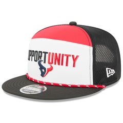 2025 Inspire Change Split Panel 9FIFTY Snapback Hat - Houston Texans