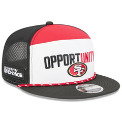 2025 Inspire Change Split Panel 9FIFTY Snapback Hat - San Francisco 49ers