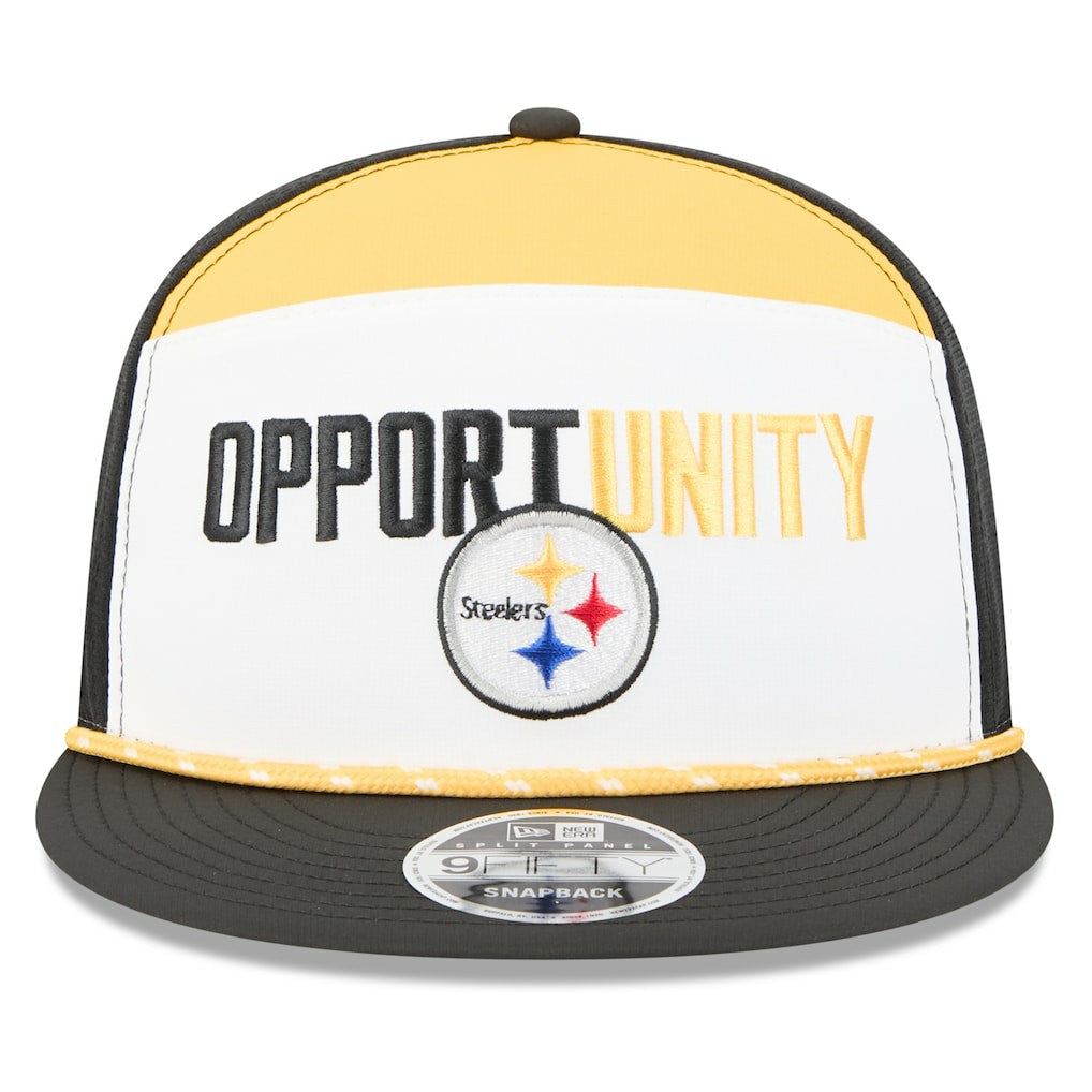 2025 Inspire Change Split Panel 9FIFTY Snapback Hat - Pittsburgh Steelers