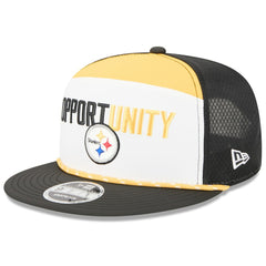 2025 Inspire Change Split Panel 9FIFTY Snapback Hat - Pittsburgh Steelers