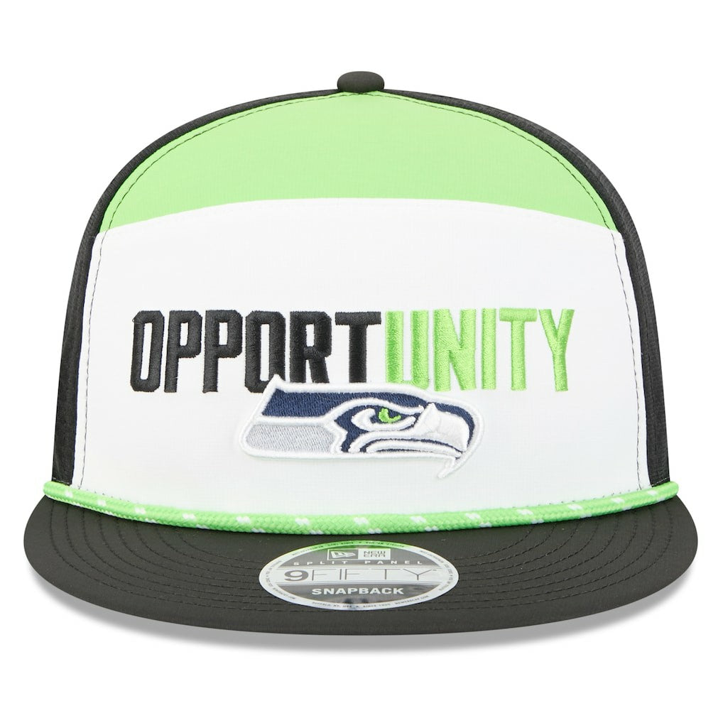 2025 Inspire Change Split Panel 9FIFTY Snapback Hat - Seattle Seahawks