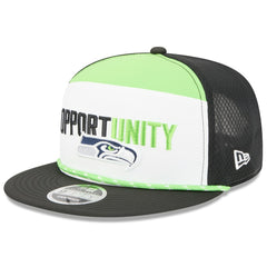 2025 Inspire Change Split Panel 9FIFTY Snapback Hat - Seattle Seahawks
