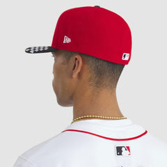 MLB Cincinnati Reds New Era 2025 MLB Speedway Classic A-Frame 59FIFTY Fitted Hat