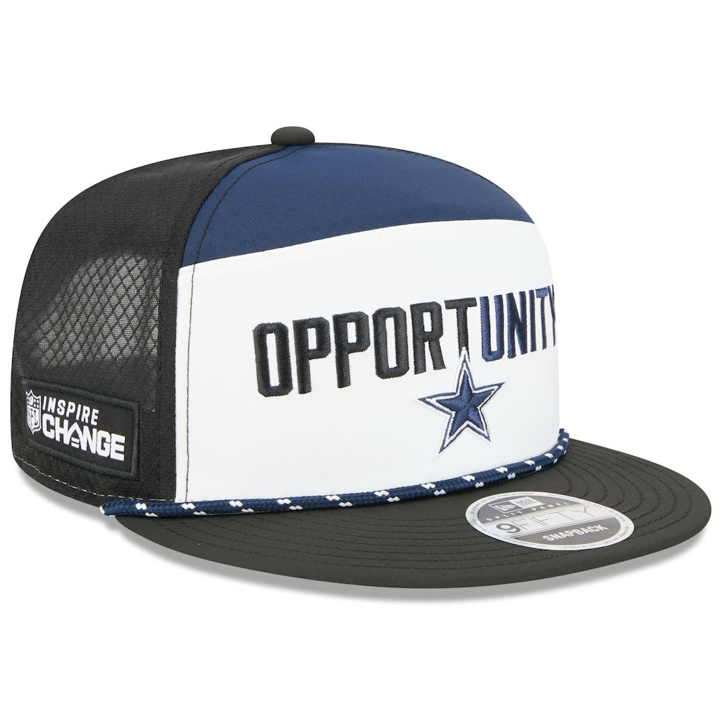 2025 Inspire Change Split Panel 9FIFTY Snapback Hat - Dallas Cowboys