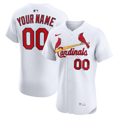 MLB St. Louis Cardinals Nike Home Elite Custom Jersey