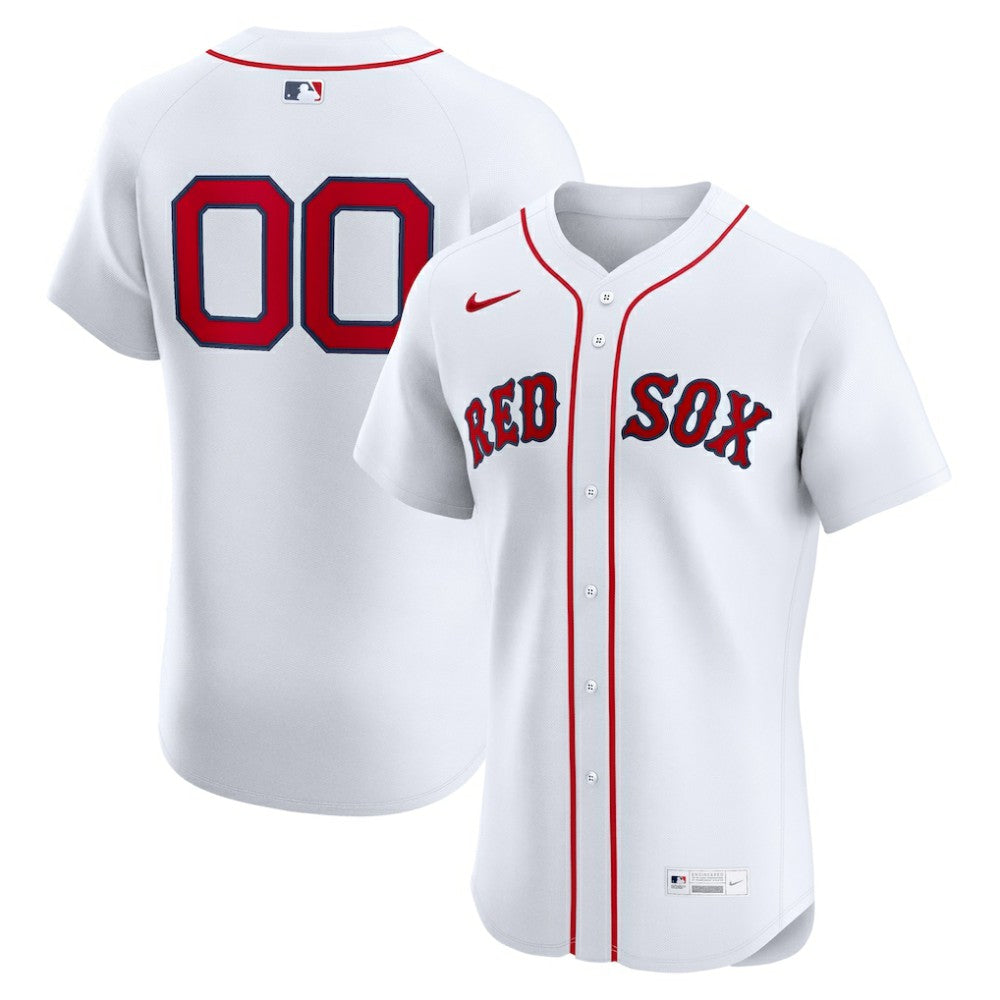 MLB Boston Red Sox Nike Home Elite Custom Jersey