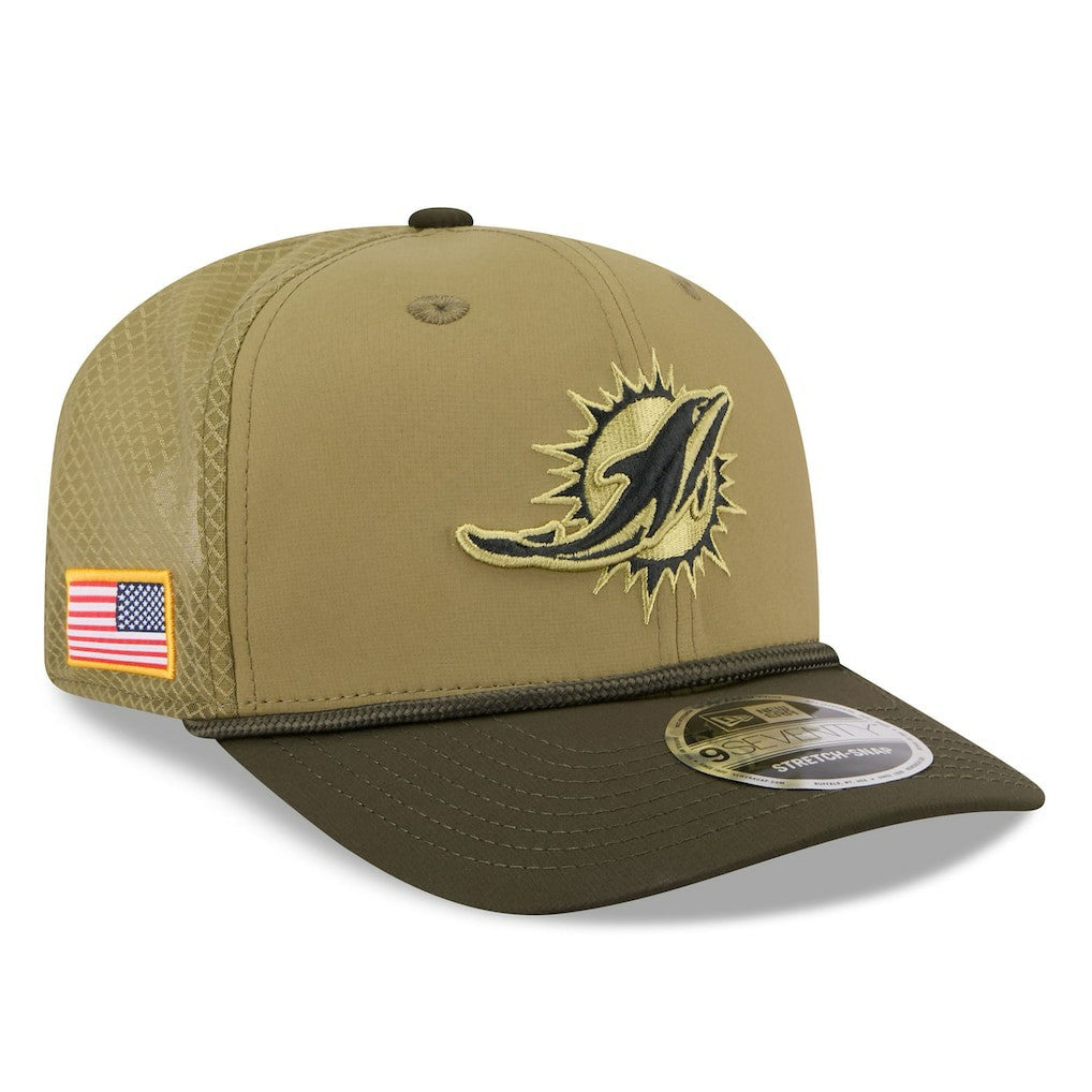 2025 Salute to Service 9SEVENTY Adjustable Hat - Miami Dolphins