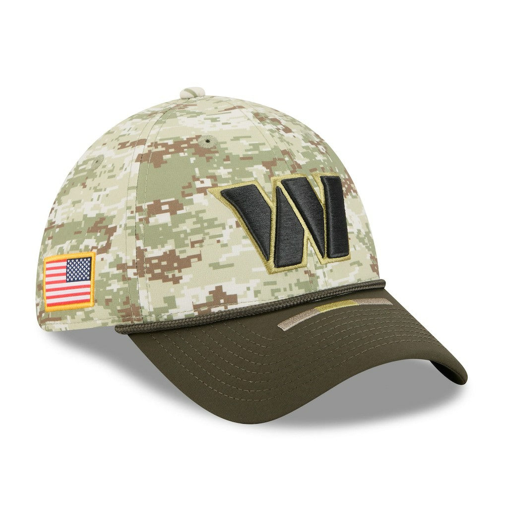 2025 Salute to Service 39THIRTY Flex Hat - Washington Commanders