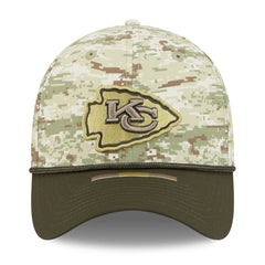 2025 Salute to Service 39THIRTY Flex Hat - Kansas City Chiefs